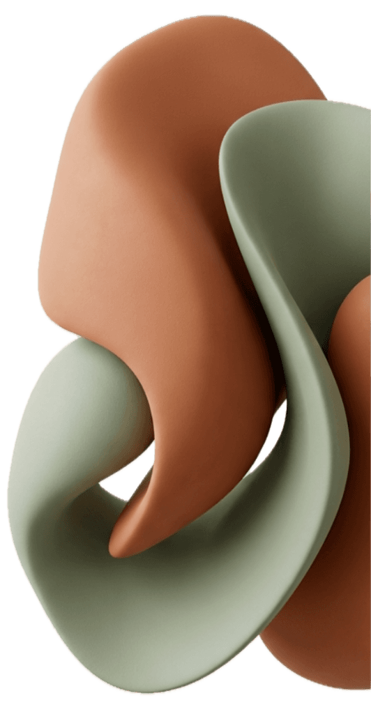 Abstract organic shape