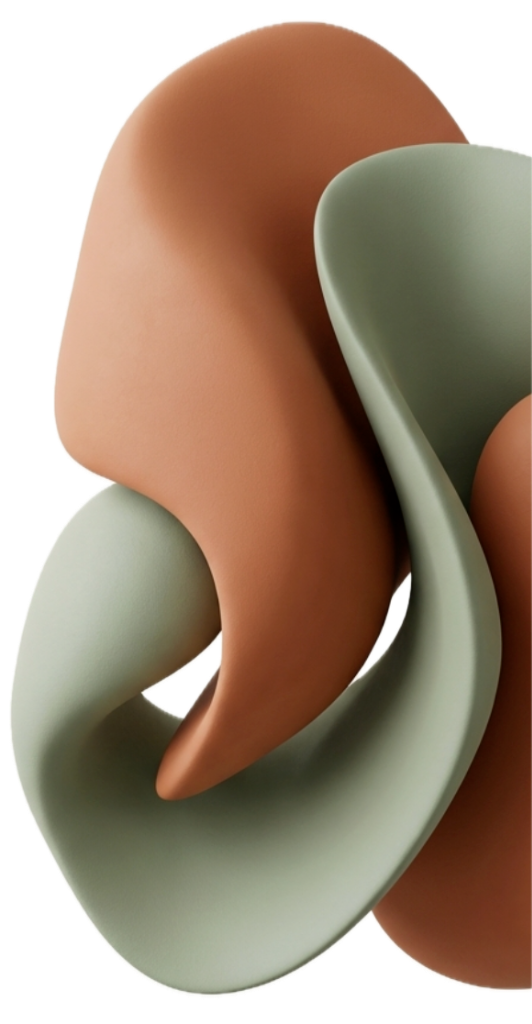 Abstract organic shape